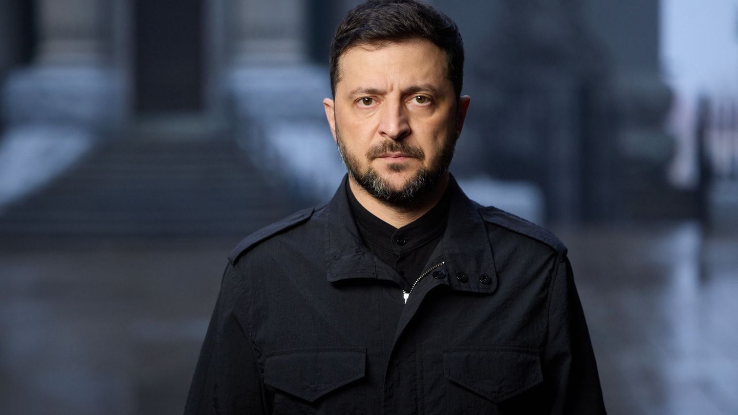 Selenskyj soll bis Donnerstag entscheiden, ob er Trumps Friedensplan zustimmt. Foto: -/Press Service Of The President Of Ukraine