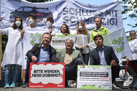 Martin Geilhufe (rechts) ist seit vielen Jahren für den Bund Naturschutz in Bayern aktiv. Nun übernimmt er den Landesvorsitz von