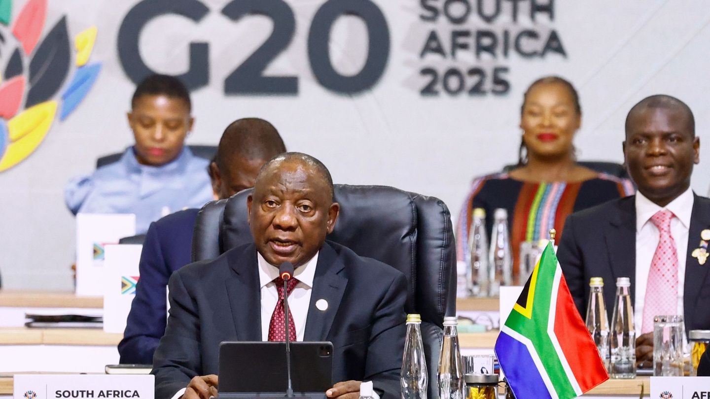 Der südafrikanische Präsident Cyril Ramaphos ist Gastgeber des ersten G20-Gipfels auf dem afrikanischen Kontinent. Foto: Thomas
