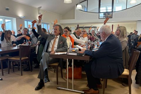 Joachim Streit ist der Spitzenkandidat. Foto: Mona Wenisch/dpa