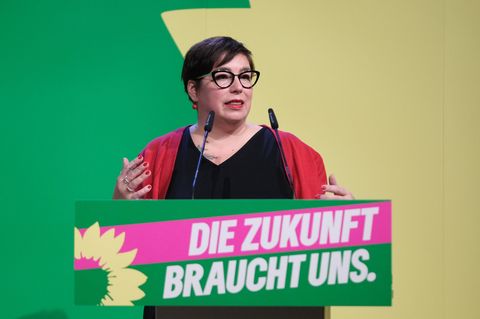 Auf Platz eins der Landesliste: Susan Sziborra-Seidlitz. Foto: Sebastian Willnow/dpa