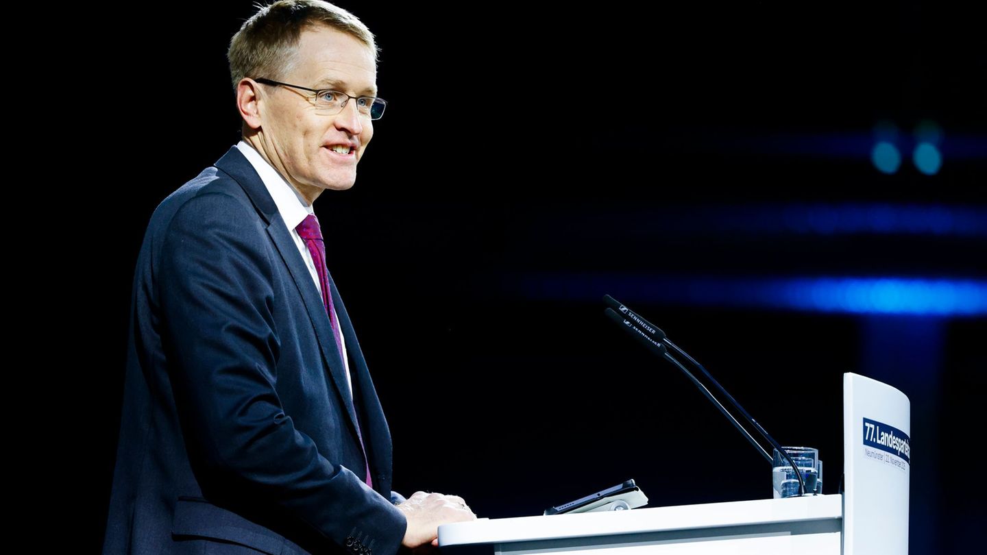 Daniel Günther steht an der Spitze der Nord-CDU. Foto: Frank Molter/dpa