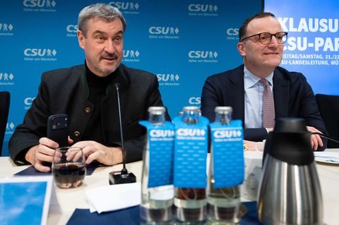 Söder fordert mehr Geschlossenheit in der Union - gerade auch im Umgang mit Kanzler und CDU-Chef Friedrich Merz brauche es mehr