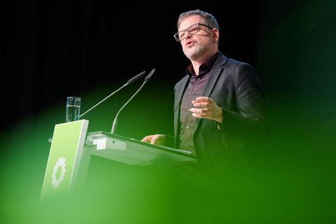 Werner Graf ist seit 2021 im Berliner Abgeordnetenhaus und seit 2022 Co-Vorsitzender der Grünen-Fraktion. Foto: Annette Riedl/dp