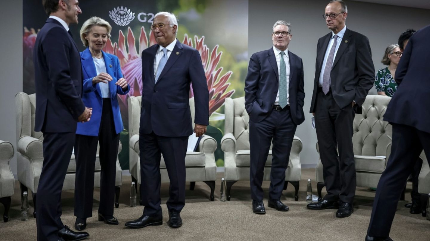 Europäische Verbündete Kiews in Johannesburg