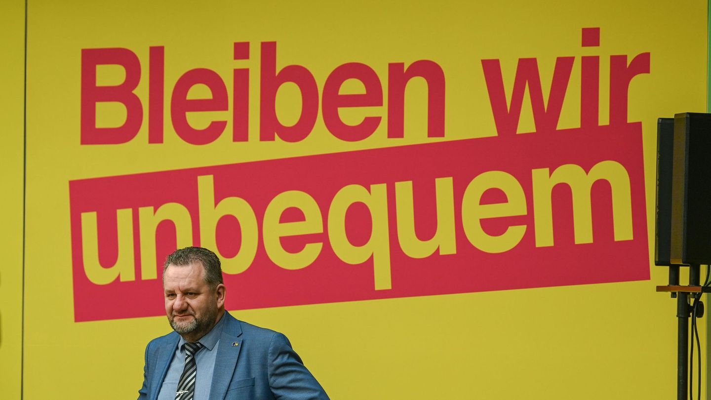 Sachsens FDP-Chef Matthias Schniebel: "Echte liberale Ideen, die kommen nur von uns." Foto: Heiko Rebsch/dpa
