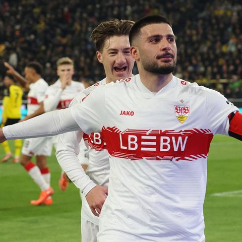 Deniz Undav im Bundesligaspiel gegen Dortmund