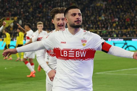 Deniz Undav im Bundesligaspiel gegen Dortmund