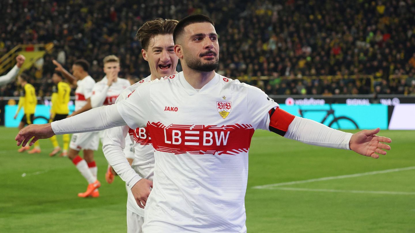 Deniz Undav im Bundesligaspiel gegen Dortmund