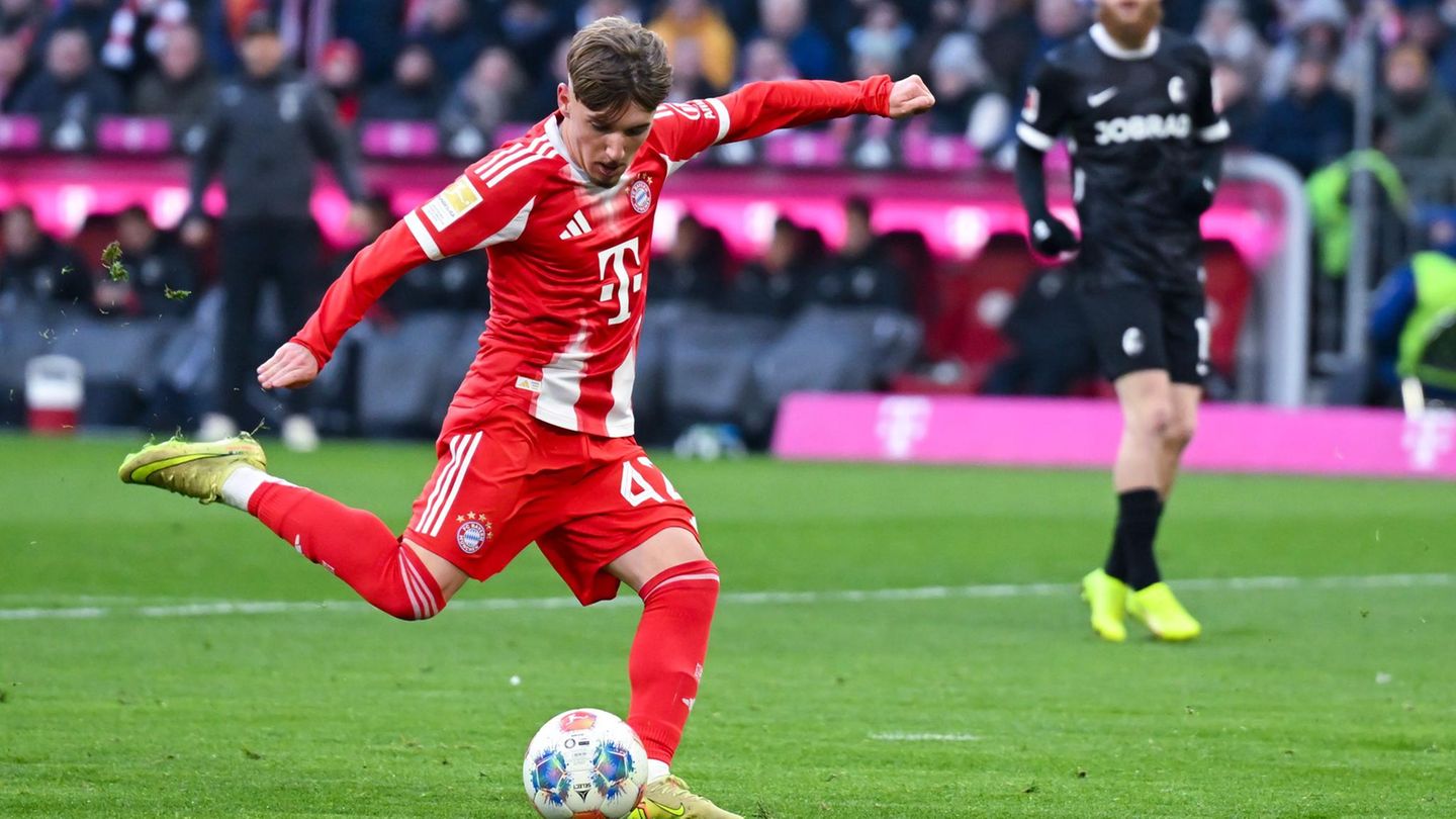 Lennart Karl gegen Freiburg