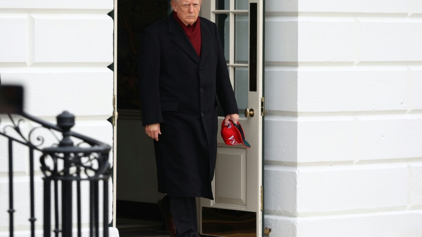 Trump verlässt am Sonntag das Weiße Haus