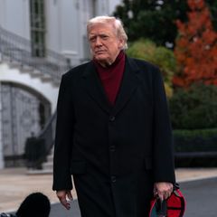 US-Präsident Donald Trump vor dem Weißen Haus