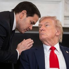 Marco Rubio und Donald Trump: US-Plan mit russischen und ukrainischen Einflüssen
