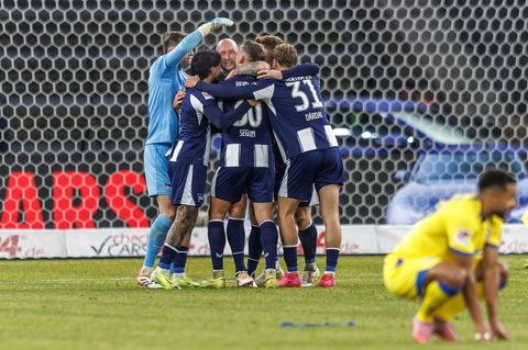 Die Berliner funktionieren als Einheit. Foto: Andreas Gora/dpa