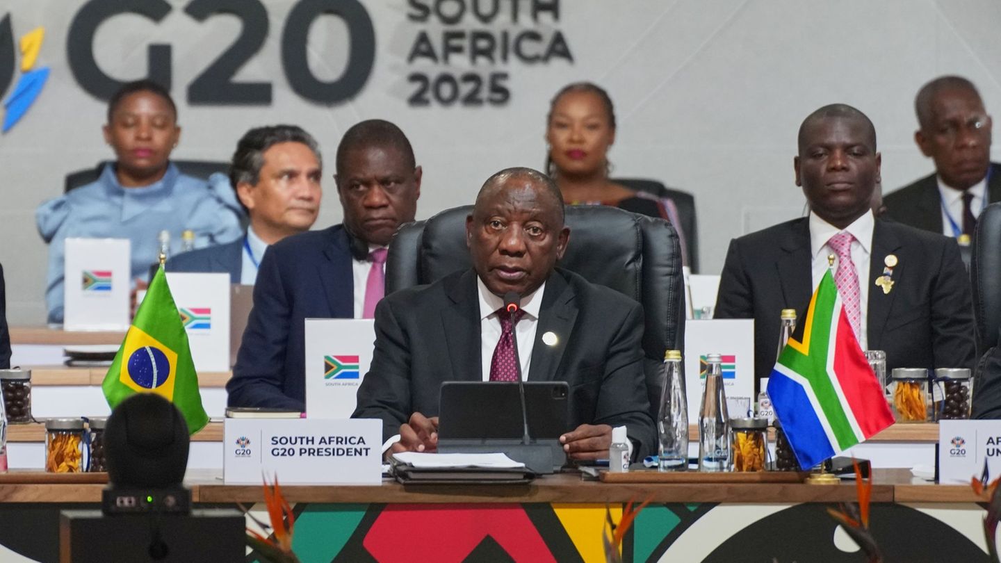 Trotz des US-Boykotts kann der südafrikanische Präsident Cyril Ramaphosa beim G20-Gipfel in Johannesburg punkten. Foto: Misper A