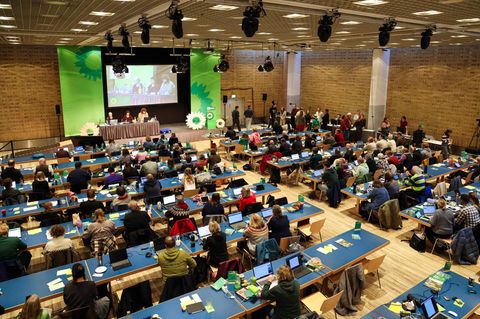 Die Grünen in Schleswig-Holstein haben sich zu ihrem Landesparteitag getroffen. Foto: Frank Molter/dpa