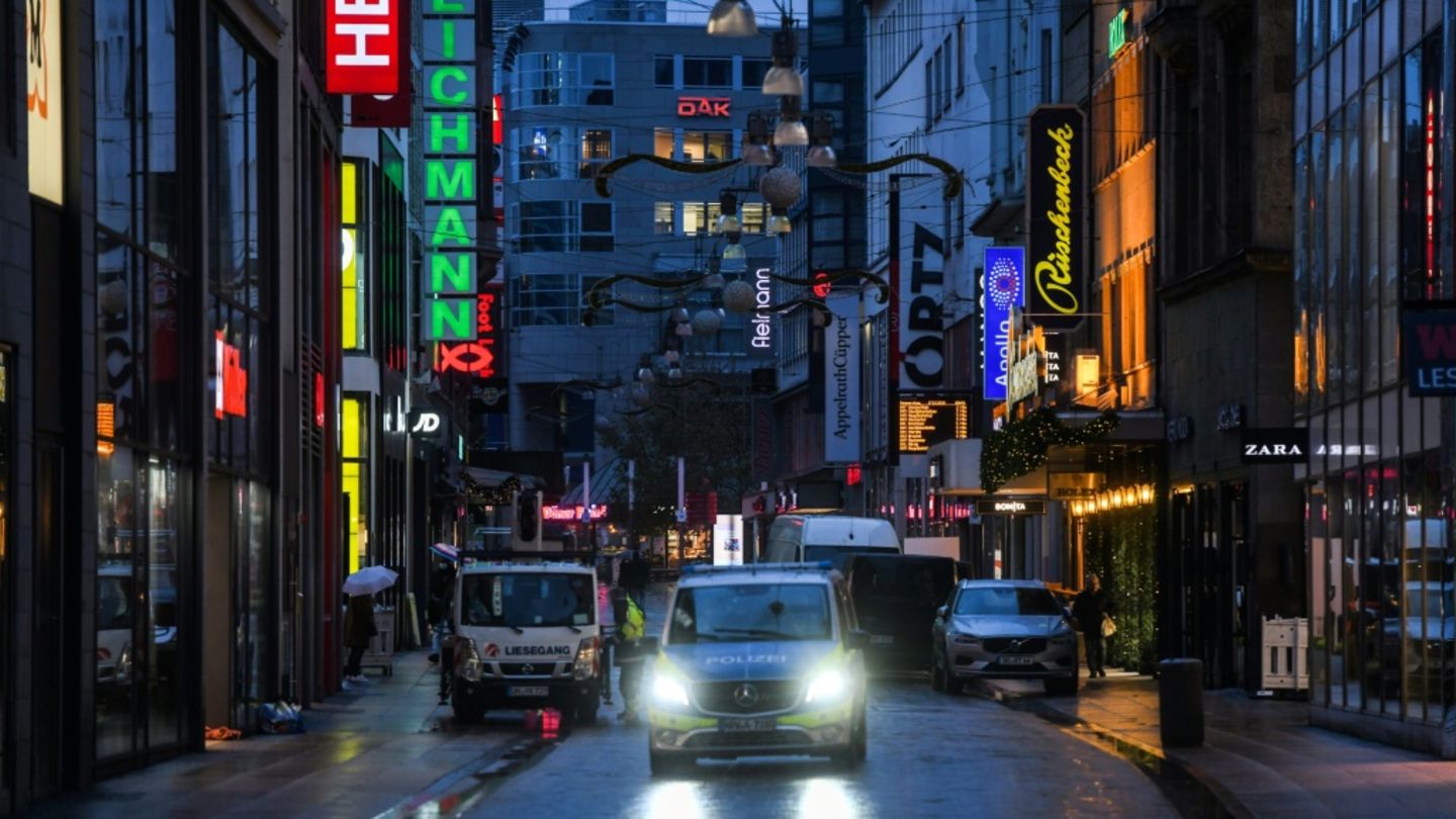 Polizeiauto in Dortmund