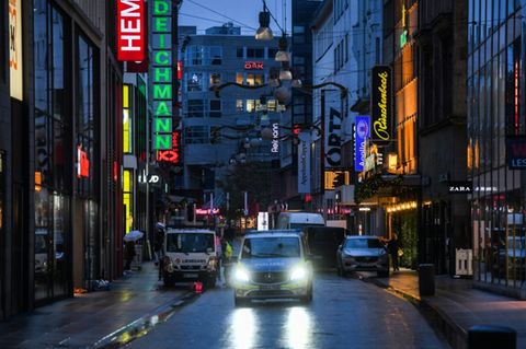Polizeiauto in Dortmund