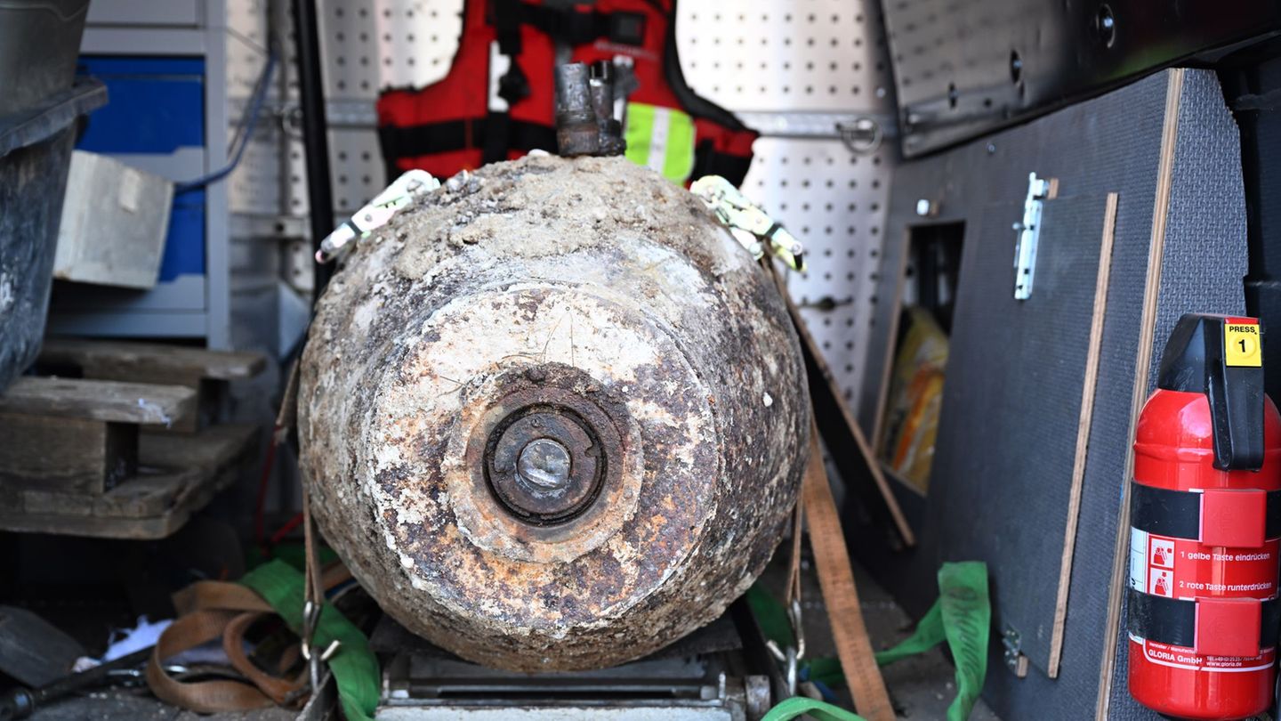 Die Bombe wurde erfolgreich entschärft. Foto: Felix Hörhager/dpa