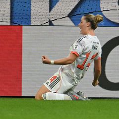 Trifft in Hoffenheim: Nationalspielerin Alara Sehitler. (Archivbild) Foto: Swen Pförtner/dpa