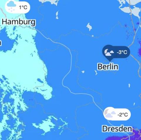 Wetter in Deutschland Screenshot
