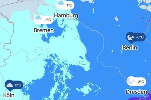 Wetter in Deutschland Screenshot