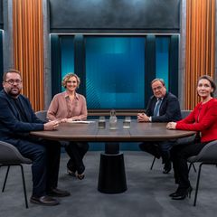 Die Talkrunde diskutierte bei Caren Miosga den Friedensplan der USA für die Ukraine