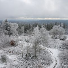 Zu Wochenbeginn erwartet der Wetterdienst in höheren Lagen zunächst Frost und Glätte. (Symbolbild) Foto: Harald Tittel/dpa