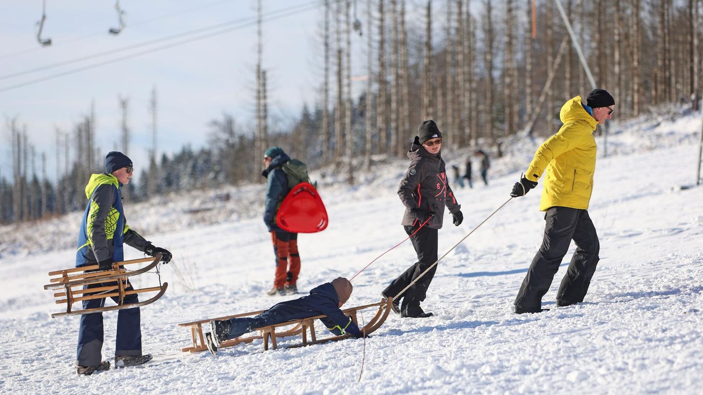 Am Wurmberg fiel am Wochenende der Startschuss für das Rodelvergnügen