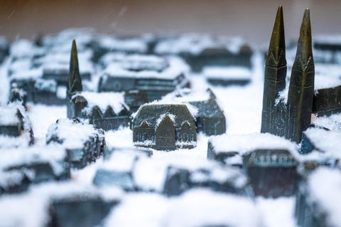 Na, kennen Sie diese Altstadt unter der weißen Schneedecke wieder?