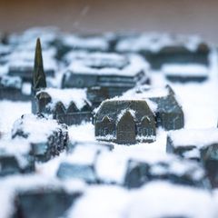 Na, kennen Sie diese Altstadt unter der weißen Schneedecke wieder?