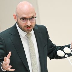 René Wilke will den Rücktritt vom BSW-Fraktionsvize nicht bewerten. (Archivbild) Foto: Jens Kalaene/dpa