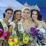 "Miss Earth 2025" Natalie Puskinova bei ihrer Krönung