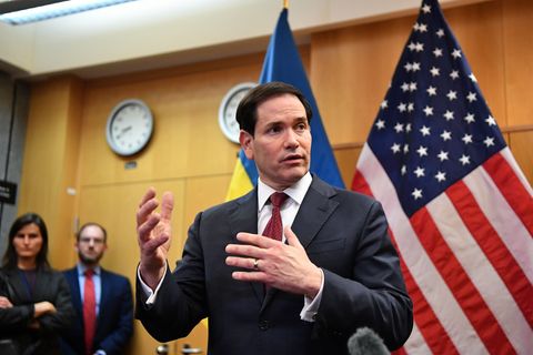 US-Außenminister Marco Rubio ist überzeugt, dass die Bemühungen um Frieden in der Ukraine erfolgreich sein werden. Foto: Lian Yi