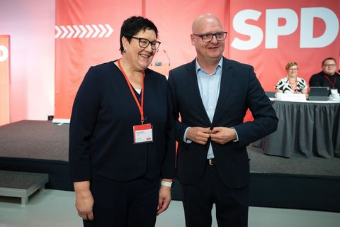 Henning Homann ist mit der Arbeit der Minderheitskoalition aus CDU und SPD zufrieden. (Archivbild) Foto: Sebastian Kahnert/dpa