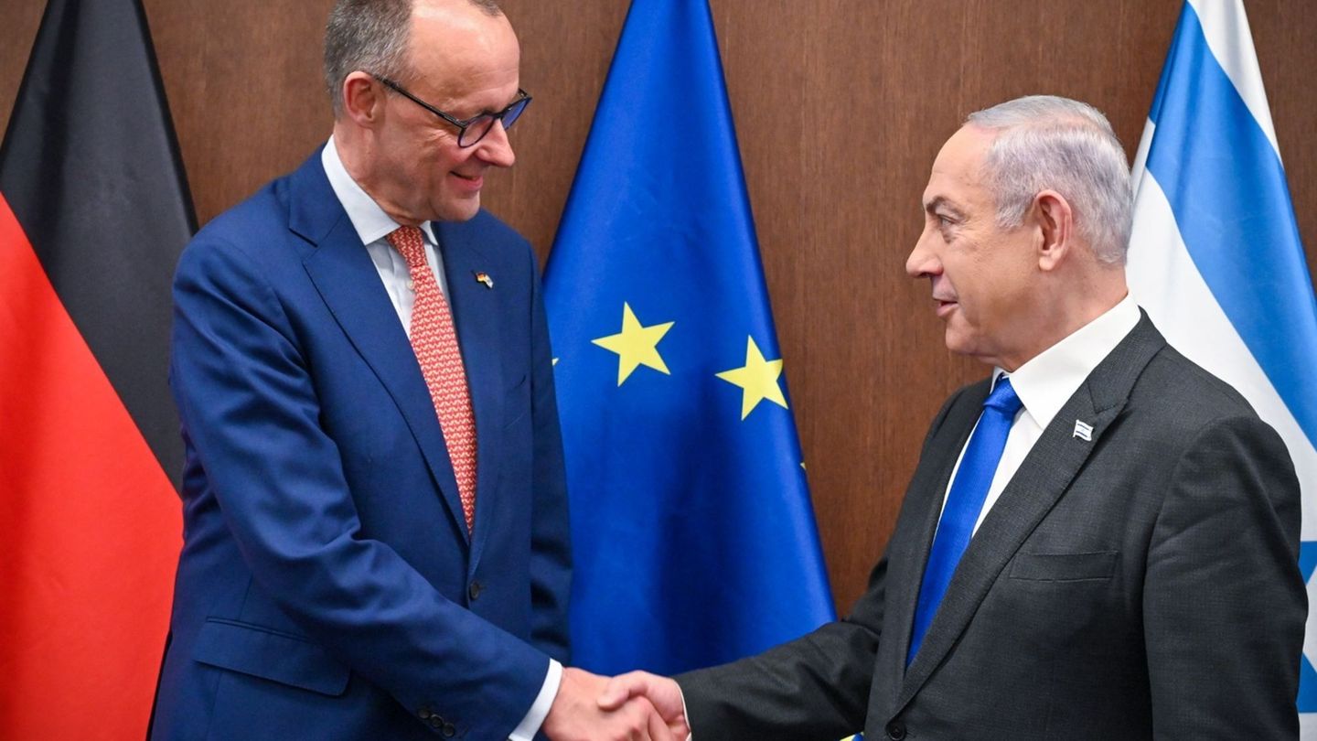 Es ist die erste Reise von Friedrich Merz als Bundeskanzler nach Israel (Archivbild). Foto: Kobi Gideon/GPO/dpa