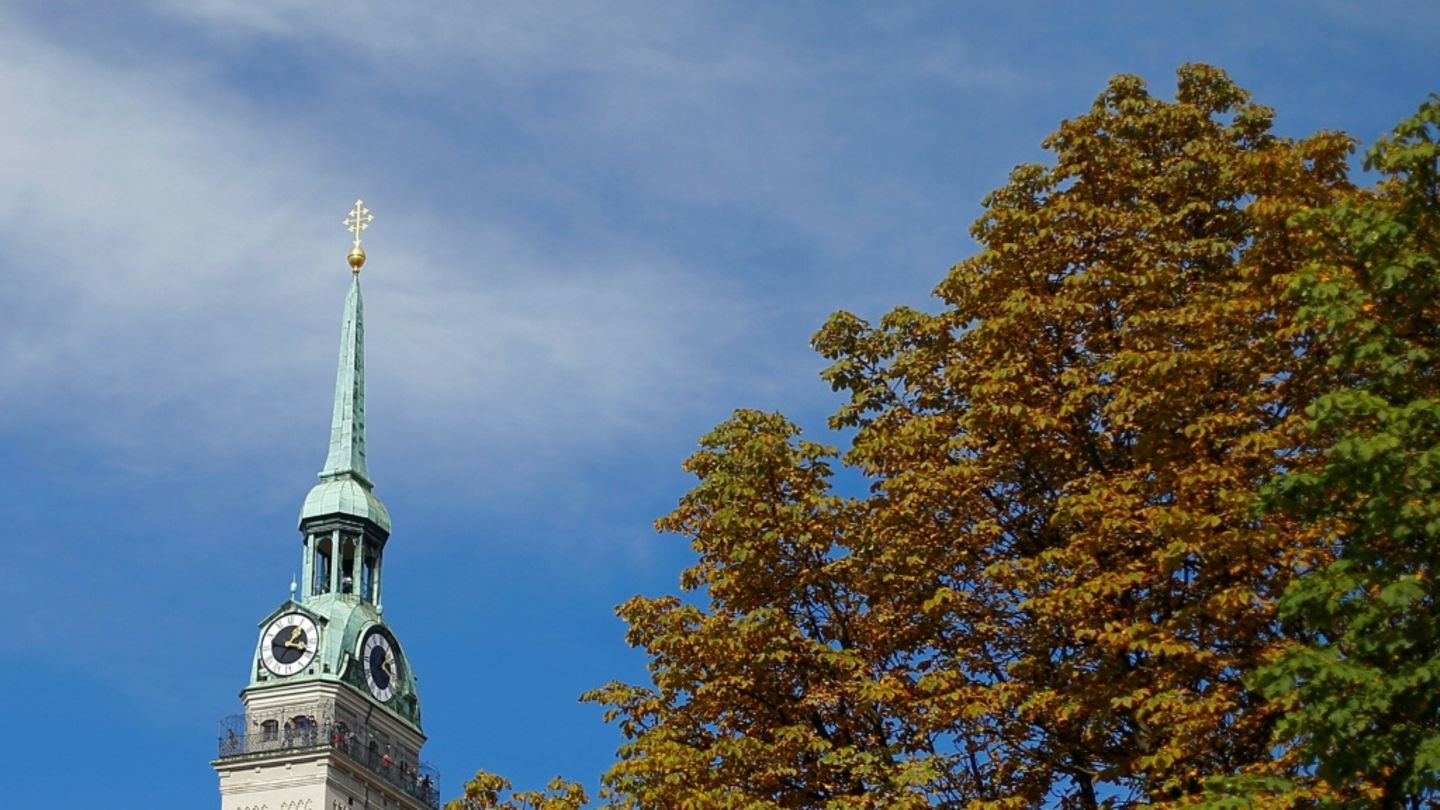 Aussichtsplattform auf Altem Peter in München