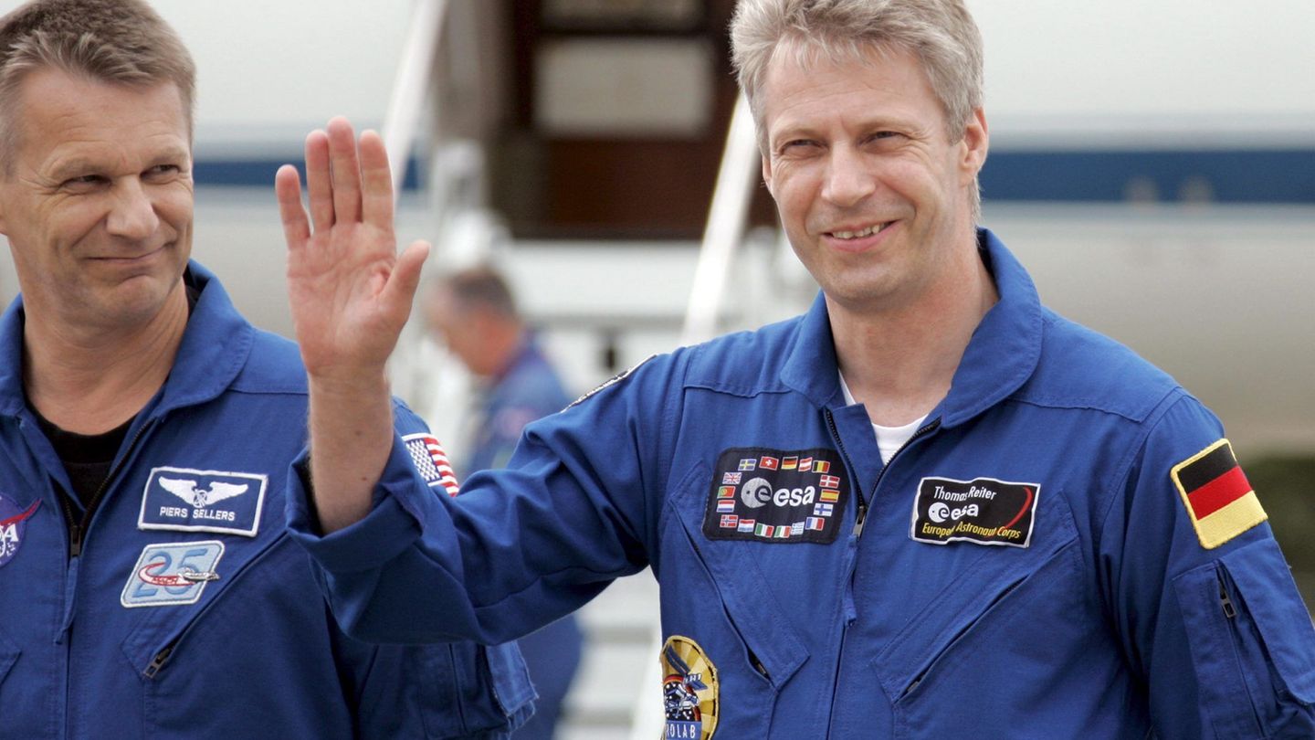 Ehemaliger Astronaut Reiter übernimmt die Raumfahrtabteilung im Bundesforschungsministerium Foto: epa Rothstein/epa/dpa