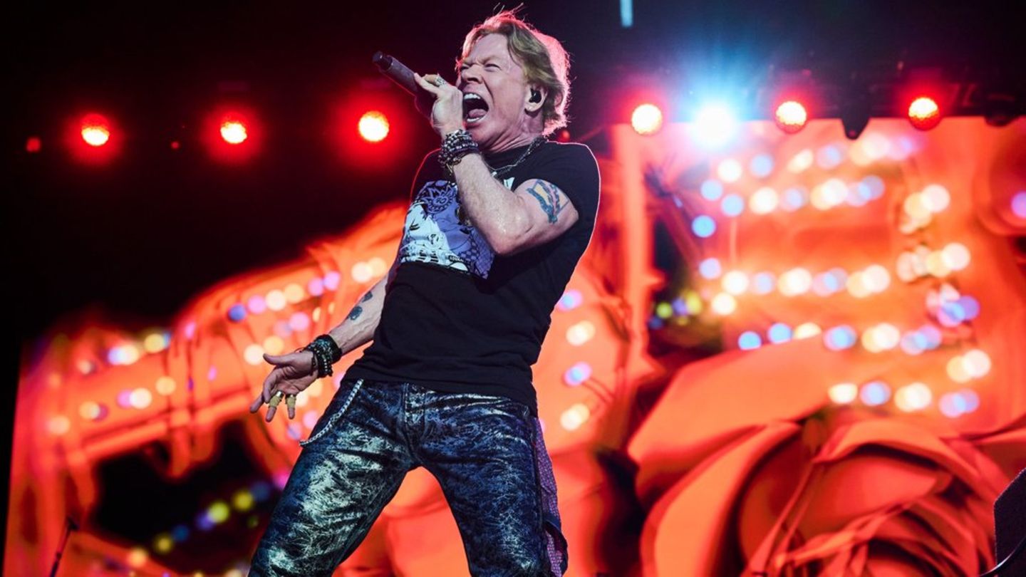 Guns N' Roses: Hardrocker spielen zwei Berliner Konzerte
