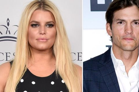 Jessica Simpson und Ashton Kutcher traten in "Die wilden Siebziger" gemeinsam im TV auf.