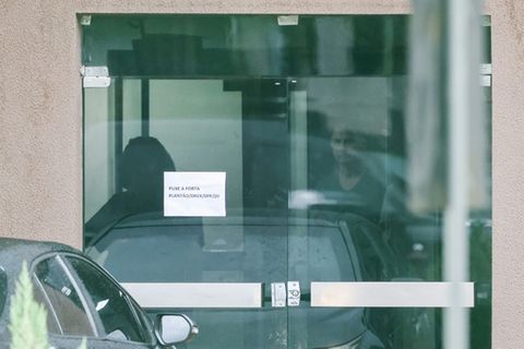 Bolsonaro im Bundespolizei-Hauptquartier in Brasília