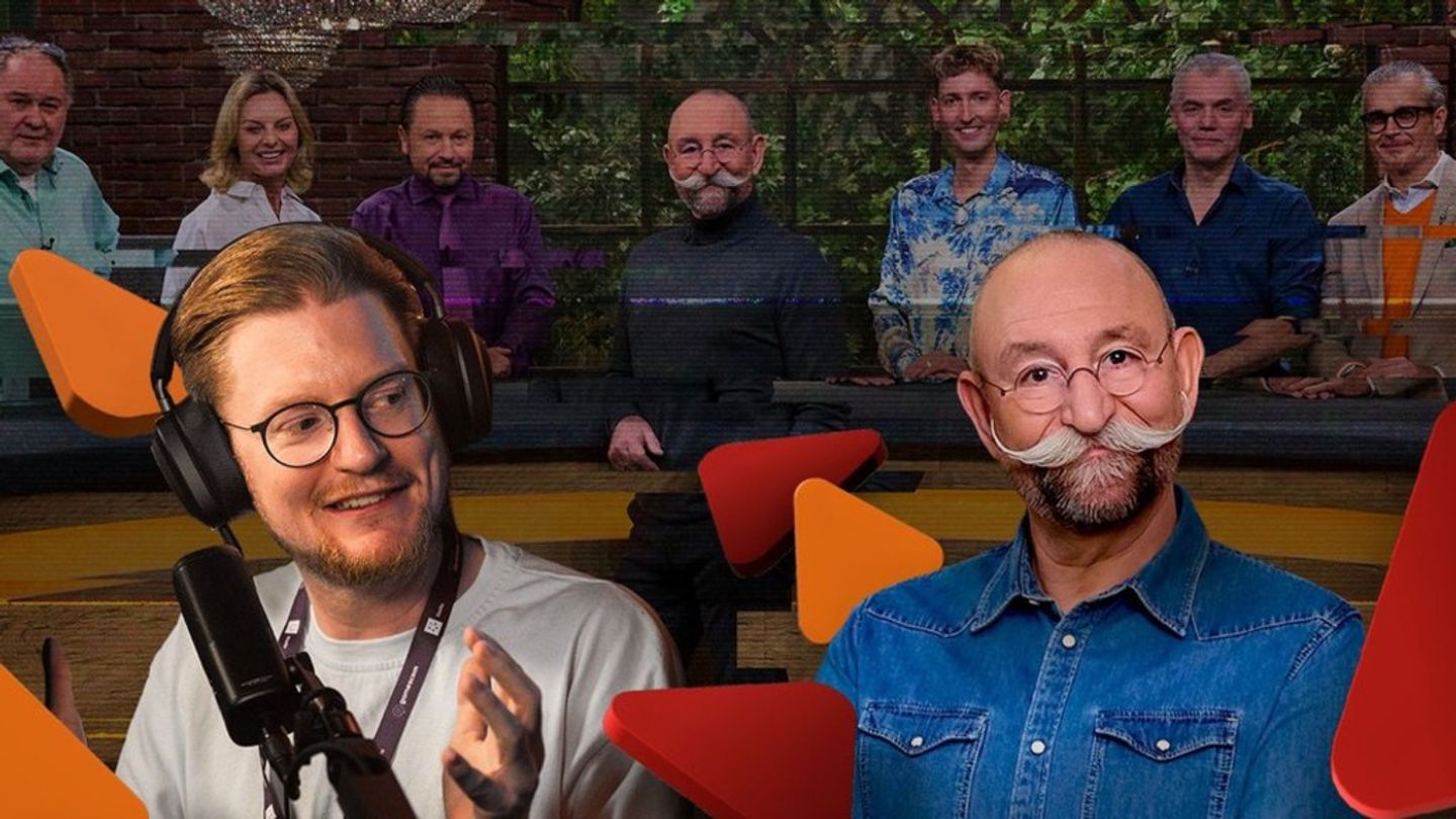 Horst Lichter und Peter "Piet" Smits präsentierten gemeinsam "Bares für Rares - Horst jeht op Twitch".