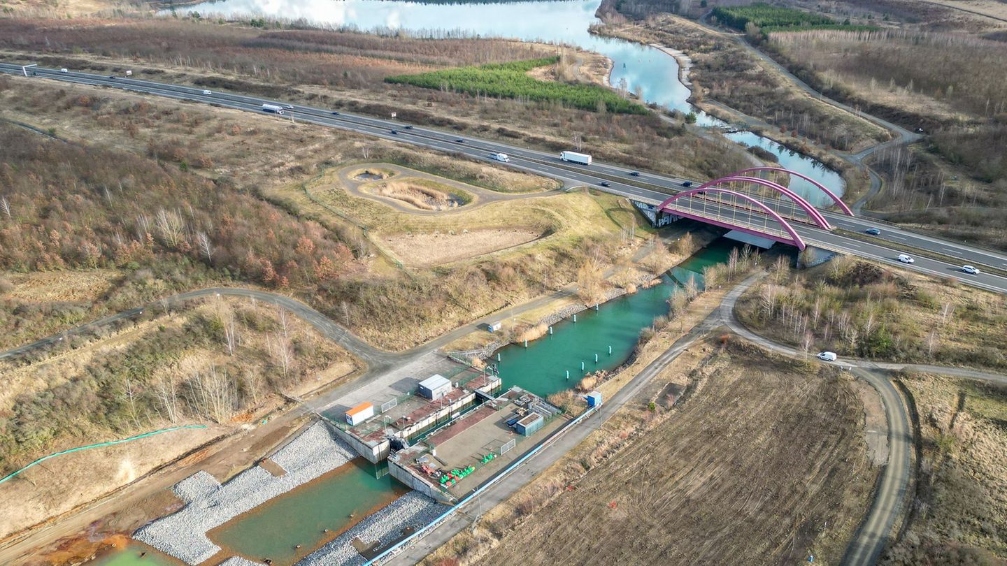 Am Störmthaler Kanal sind weitere Sicherungsmaßnahmen nötig. (Archivbild) Foto: Jan Woitas/dpa