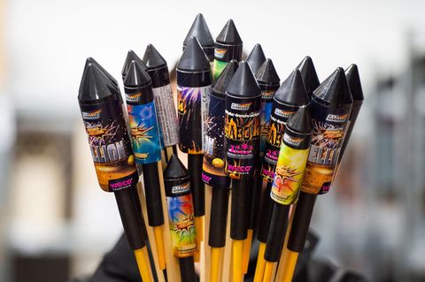 Seit Monaten decken sich die Deutschen mit Silvester-Raketen ein