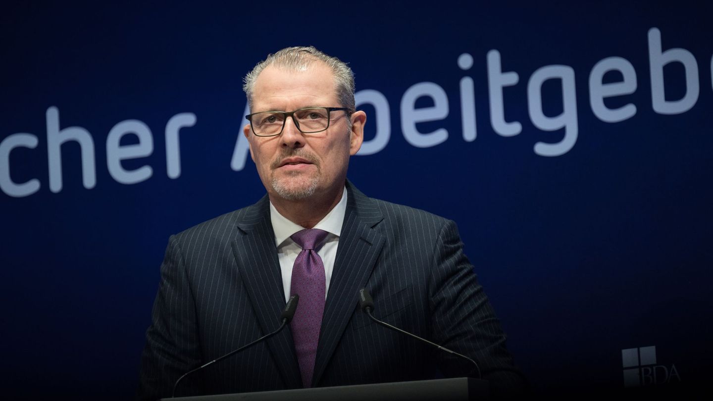 "Alle in der Koalition brauchen mehr Ambition": Rainer Dulger fordert Reformen von der Bundesregierung Foto: Sebastian Gollnow/d