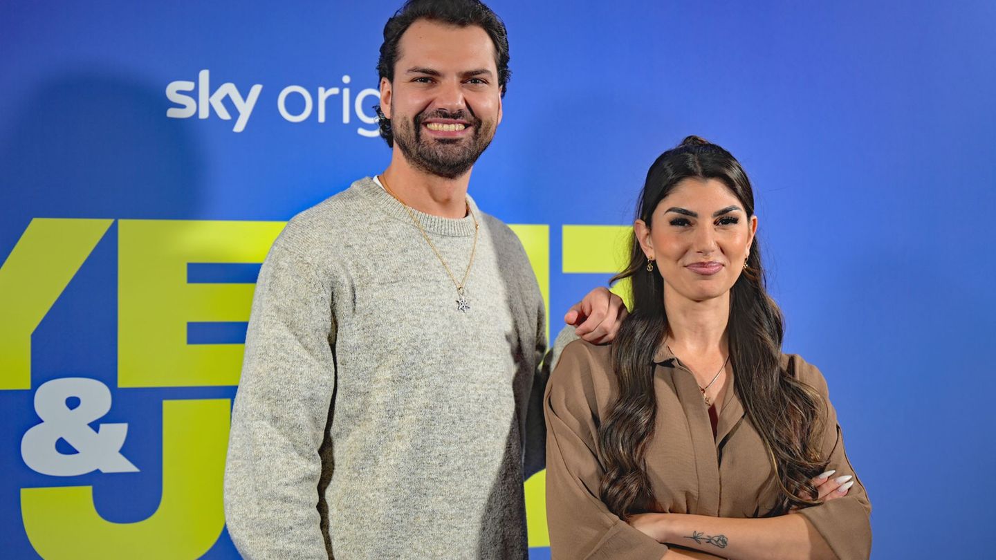 Sind beide bald ganz privat zu sehen in einer Doku-Serie: Yeliz Koç (r) und Jimi Blue Ochsenknecht. Foto: Malin Wunderlich/dpa