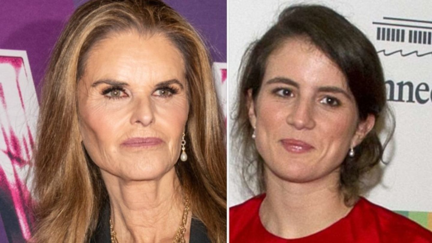 Maria Shriver (l.) zeigt sich zutiefst getroffen von Tatiana Schlossbergs Schicksal.