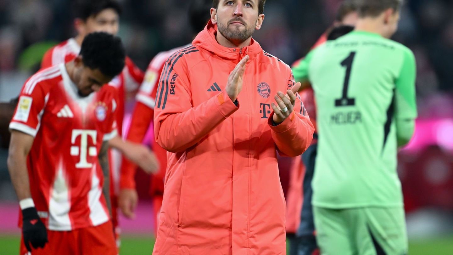 Fühlt sich beim FC Bayern wohl: Harry Kane. (Archivfoto) Foto: Sven Hoppe/dpa