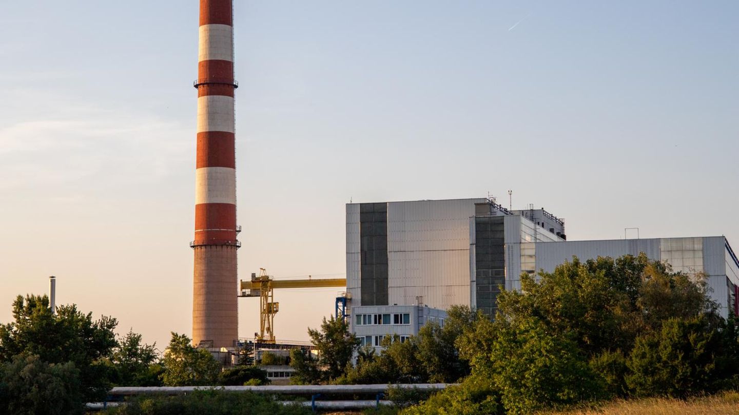 Öl-Raffinerie in Novi Sad, Serbien