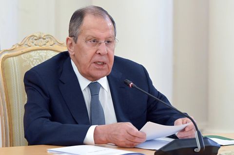 Ukrainekonflikt: Russlands Außenminister Sergej Lawrow